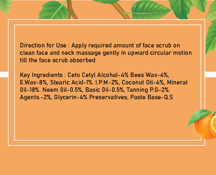 Face Scrub Vitamin C 400Gm - Image 3