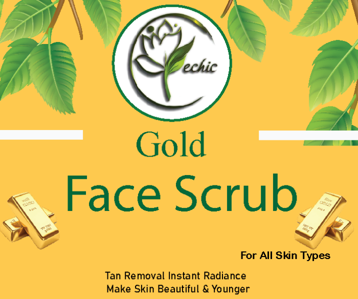 Gold Face Scrub 400Gm - Image 2