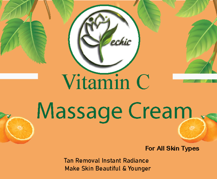Massage Cream Vitamin C 400Gm - Image 2