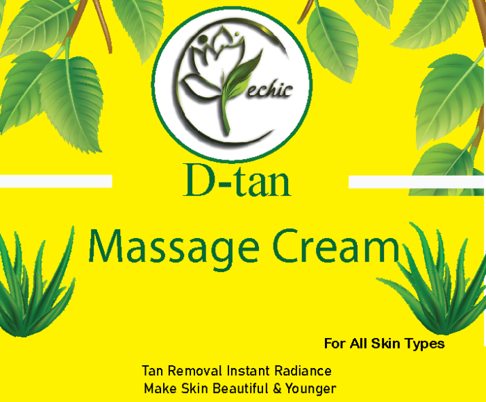 D-TAN Massage Cream 400Gm - Image 2