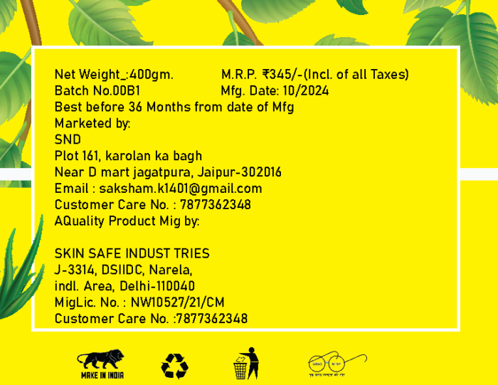 D-TAN Massage Cream 400Gm - Image 4